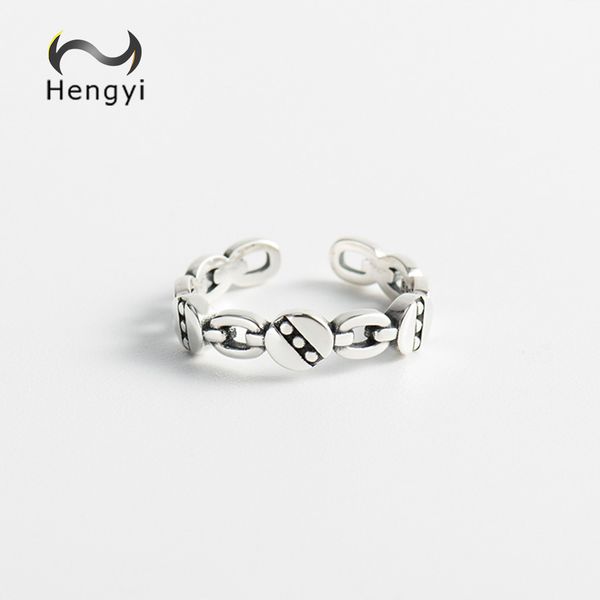 

hengyi geometric weave resizable ring for women casual sporty anniversary silver 925 jewelry, Golden;silver