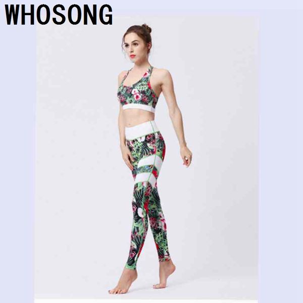 

women fitness yoga set gym sports running tracksuit jogging dance sport suit workout clothing yoga bra pants set, White;red