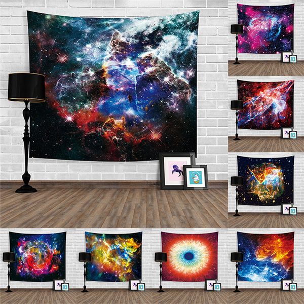 

galaxy space living room tapestry home furnishing blanket washable 3d beach towel digital printed shawl t3i0388