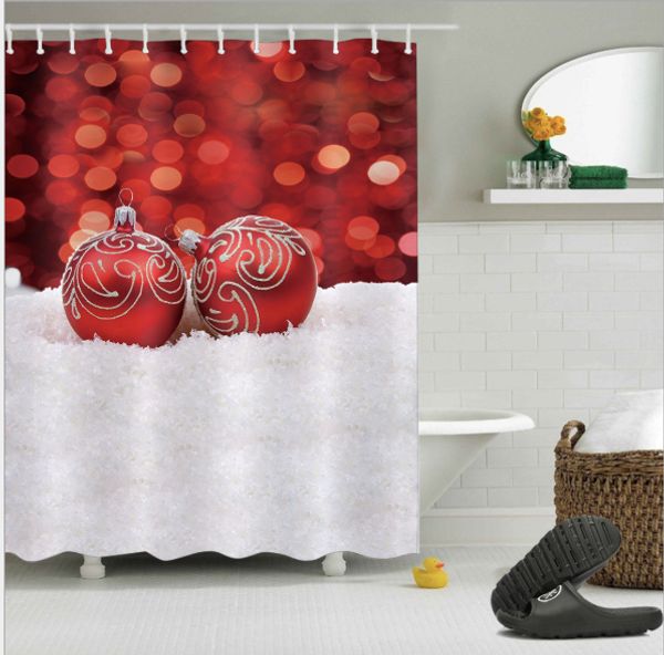 

new arrival 3d print waterproof bathroom modern shower curtain polyester fabric bathroom curtain door mat sets