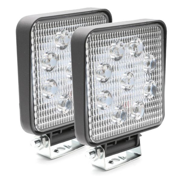 

4-дймовй веодиоднй Ѭабоий белй ве квадѬанй веилник подвека 27 в 12