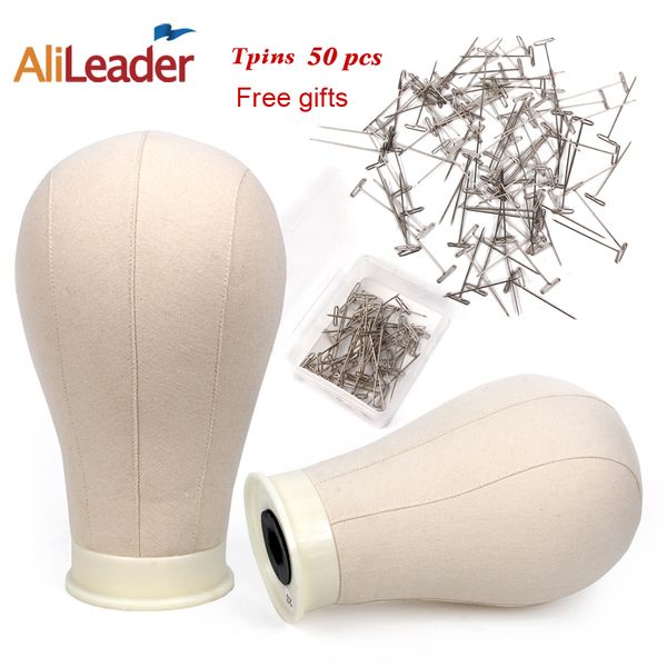 

alileader wig mannequin model head canvas block pins head wig hat jewelry displayer cosmetology manikin canvas block pins