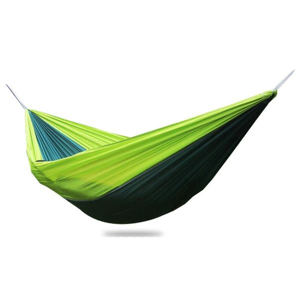 

the breathable hammock outdoor double people parachute 210t nylon swing tourism hiking leisure hanging bed 250*140cm