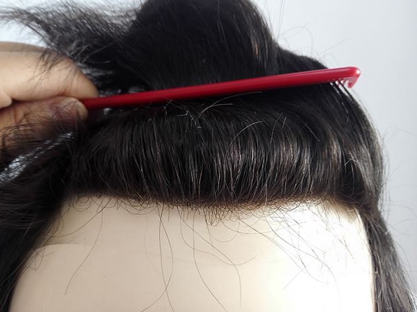 2019 Toupee For Men Indian Hair Cuts Man Wigs Naturale System Hair