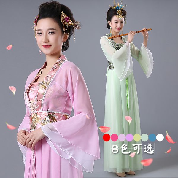 

fashion new arrival hmong clothes disfraces tang dynasty ancient fairy costume hanfu costumes princess royal dress, Red