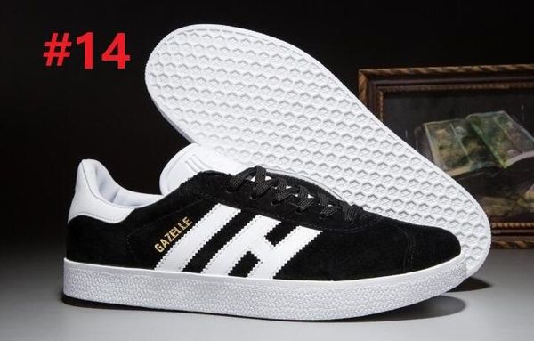 

2019 HOT Unisex GAZELLE Classic Casual Flat Shoes Suede Sneakers Outdoor Lightweight Men Women Zapatillas Walking Hiking Shoes 36-44