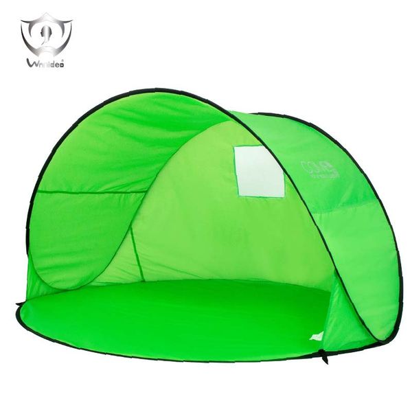 

automatic up instant portable outdoors beach tent sun shelter cabana with carry case zh