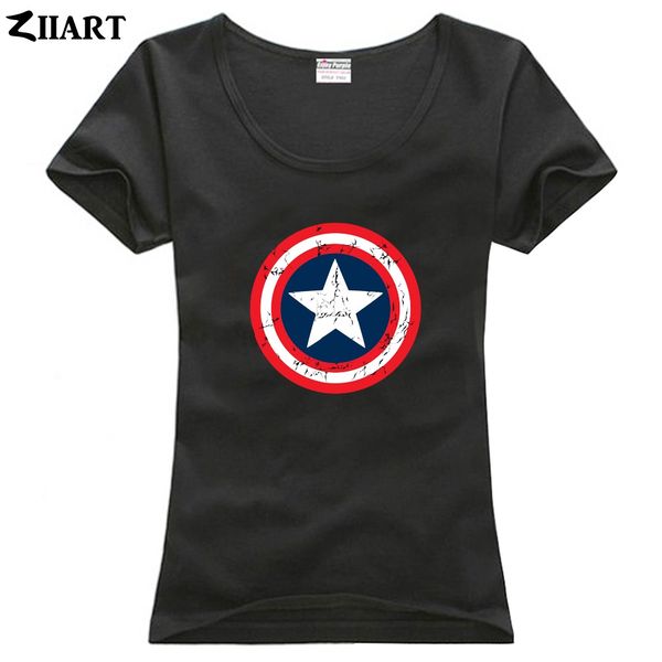 

vintage distressed worn shield couple clothes girl woman female o-neck cotton short-sleeve t-shirt, White