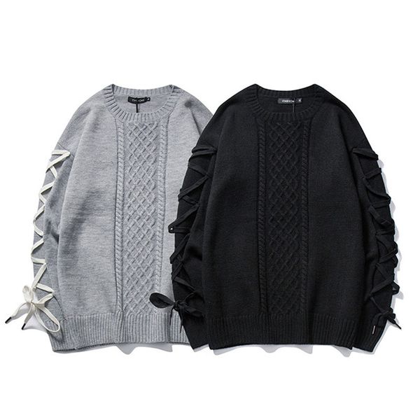 

fashion sweater men 2018 fashion brand clothing mens sweaters solid black pullovers men slim christmas dress, White;black