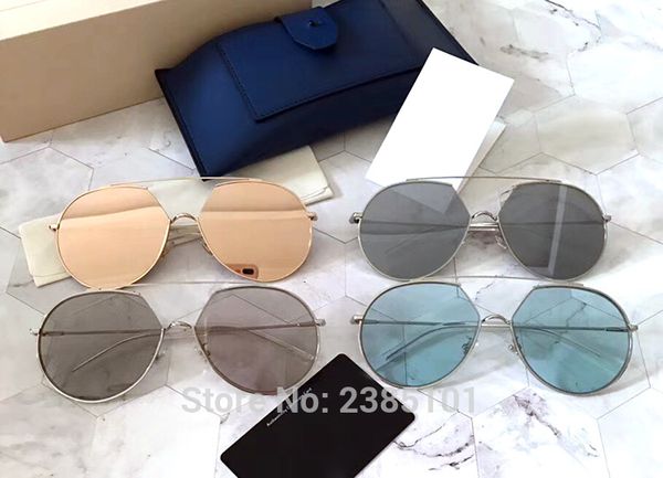 

2018 popular fashion korean z-1 style sunglasses tint ocean lens gentle design men sun glasses oculos de sol, Silver