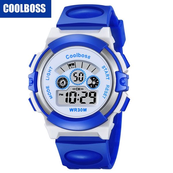 

COOLBOSS 0919 дети дети студенты девушки спорт led цифровые часы мода электронные многоф