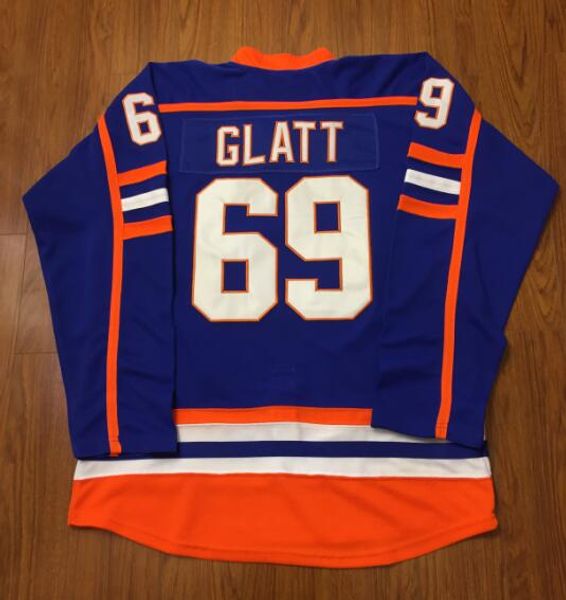 

Mens Doug The Thug #69 Glatt Halifax Highlanders GOON Movie Hockey Jersey Vintage Stitched Jerseys Free Shipping