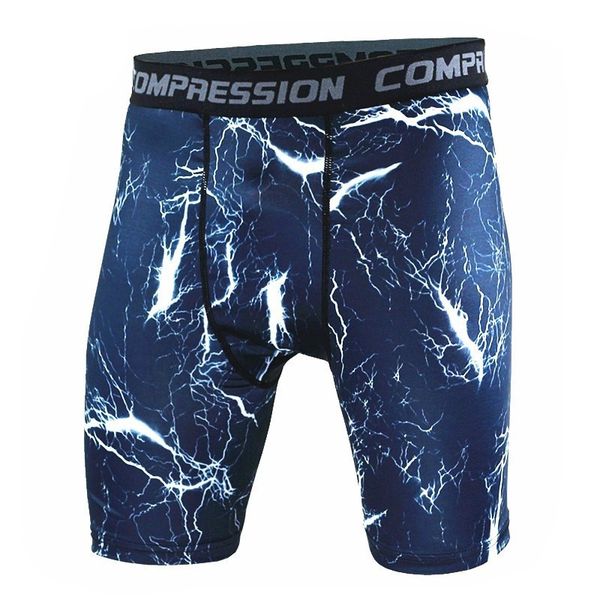 

sport mens basketball tight compression shorts gym fitness clothing training wicking short pants homme men(navy blue, Black;blue