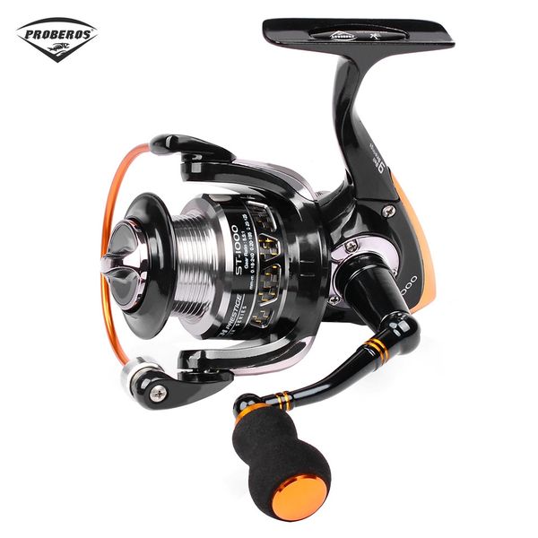 

pro beros 5.5:1 all-metal lightweight 9 ball bearing spinning fishing reel