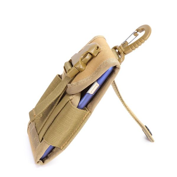 

new travel kit 4.5 inch universal army tactical bag for mobile phone hook cover pouch case wy01 h5