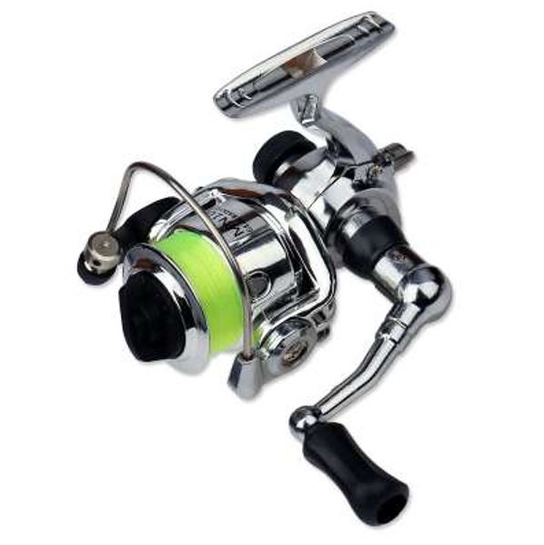 Emmrod Hot Mini100 Pocket Spinning Phinning Bobina Pesca Lega Attrezzatura da pesca PICCOLLA RUOTA DI RINGINAZIONE RUOTA IN METALLO