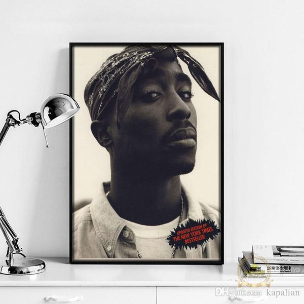 

Tupac 2pac Portrait Pop Star Music Hithop Singer Art Print Poster Art Posters Print Photopaper 16 24 36 47 inches
