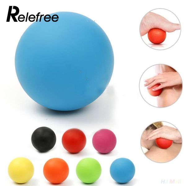 

relegym fitness massage lacrosse therapy trigger point body exercise sports yoga ball muscle relax relieve fatigue roller