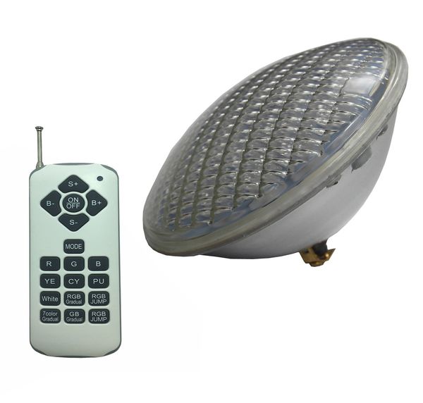 

led spotlight par56 rgb pool lamp ip68 outdoor lighting 36w underwater pond