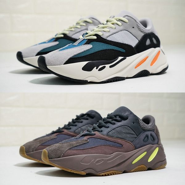 

Новый 700 волна Бегун лиловый мужчины кроссовки 2019 дизайнер Kanye West 700s спортивные кроссовки дешевые Марка тренер обувь с коробкой