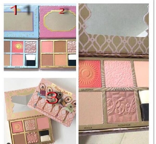 

Горячий новый макияж mix 5 Цвет румяна палитра и bronzers highlighter ! Бесплатная доставка DHL