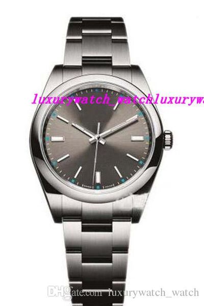 

selling luxury wristwatch stainless steel bracelet 114300 automatic gray ss c8a 36mm men watch men's watch watches, Slivery;brown