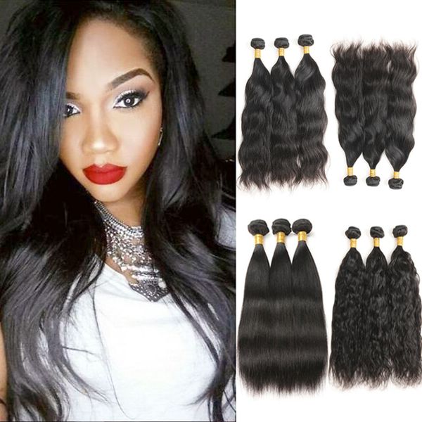 

Brazilian human hair natural wave 3 bundle unproce ed virgin hair bundle 8a human hair exten ion traight natural wave 8 quot 30 quot