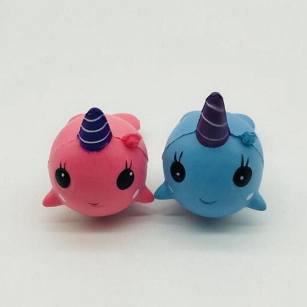 

Squishy Toys for Kids slow rising squishy Finger Doll Jumbo Squishy Unicorn Whales Toy Stretchy Animal Healing Stress Paste 2018 good