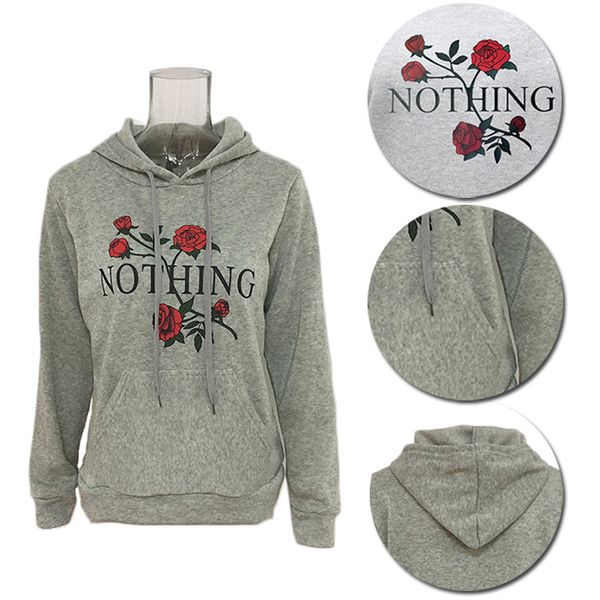 

long-sleeved o-neck embroidered long paragraph new sweatshirt women's, Black