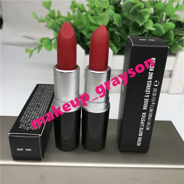 Top Quality Makeup Ruby Woo Retro Matte Lipstick Velvet Teddy Lipstick 3g Long Lasting Lipstick Rouge à Lèvres Mat Rètro Top Quality Discount Makeup