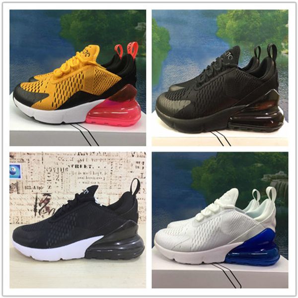 

2018 new vapor 270 running ca ual hoe air270 ca ual neaker black white blue hock off women men run air ba ketball de igner hoe