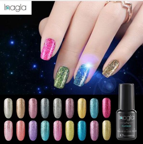 

8ml nail art soak off platinum uv led gel nail polish vernis semi permanentcolorful gel lacquer base coat gel varnish, Red;pink