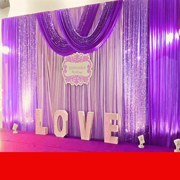 3m High X6m Wide Wedding Backdrop With Swags Event And Party Fabric 3m High X6m Wide Wedding Backdrop With Swags Event And Party Fabric Beautiful Curtains