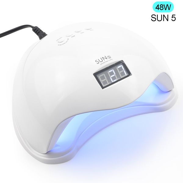LED Uñas Por Lámpara Jewhiteny De Detección Lámpara Con 3060 Polaco SUN5 Uñas Secador Los Infrarrojos UV Geles 90s Compre Para Todos 48W De rxoBedC