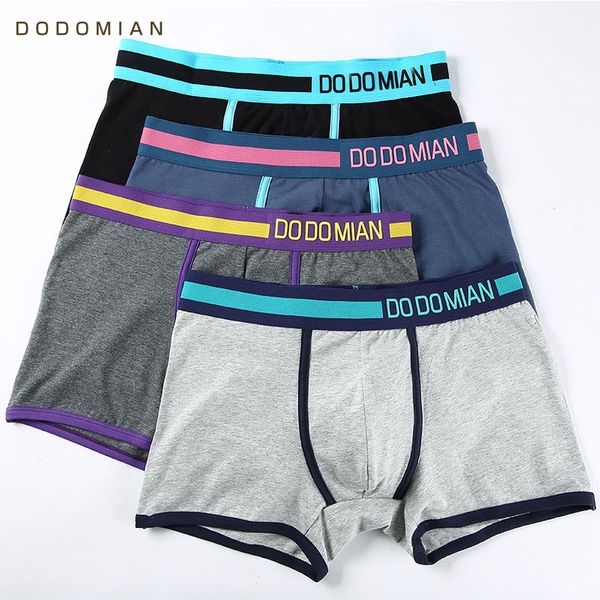 

2018 cotton men boxers underwear casual men trunks ventilate plus size widewasit boxers shorts 4-pack l xl xxl xxxl 4xl, Black;white