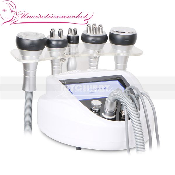 

5 in 1 ultrasonic cavitation weight loss pn three pole multipolar vacuum rf lifting slimming machine