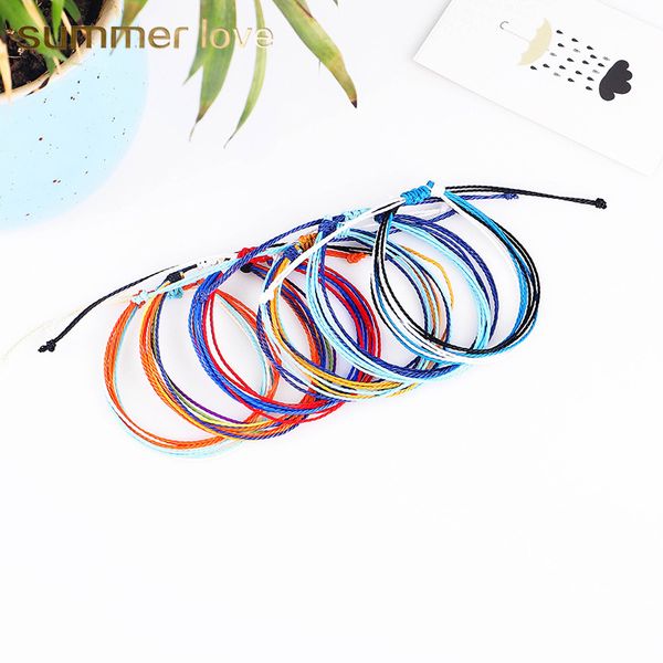 

wax thread woven bracelets handmade multilayer woven friendship bracelet wax string bracelets multicolour adjustable braided bracelet women, Golden;silver