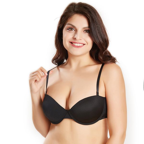 2019 Women Padded Bra Plus Size Strapless Bra Sexy Lingerie Dual