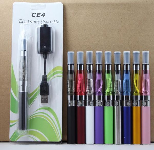 

Эго CE4 Электронная сигарета блистер комплект CE4 пульверизатор 650mAh 900mAh 1100mAh батареи в блистерной упаковки различного цвета хорошего качества DHL быстрый свободный