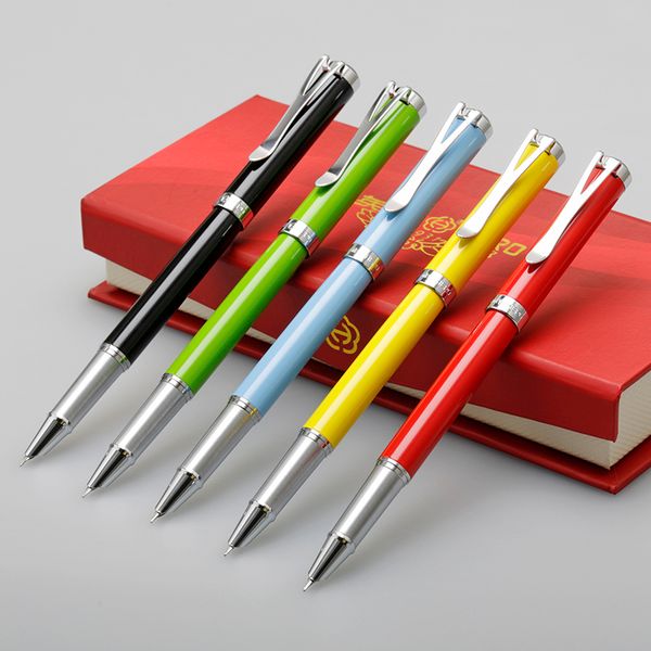 

creative sier clip 0.38mm fountain pen hooded nib extra fine financial pens with crystal school office supplies 1pcs/lot