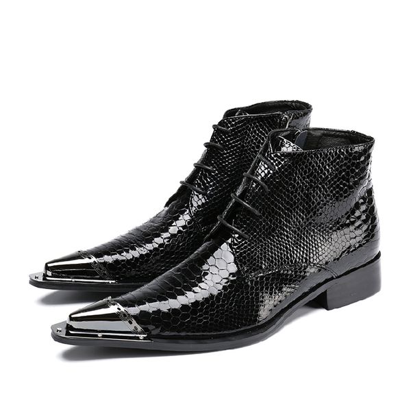 

еѬна змеина кожа мђжка обђв Ѭоконе мђжкие западне боинки мооикла к, Black