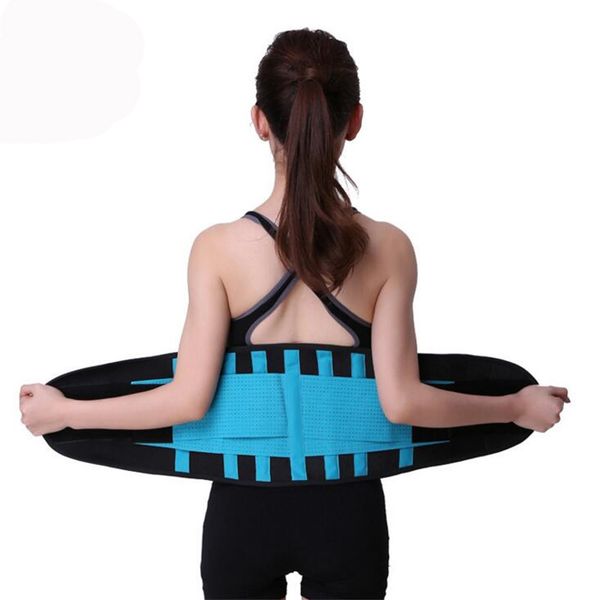 

breathable suspenders back protection waist belt lumbar corset muscle tension wood herniated disc treatment black blue
