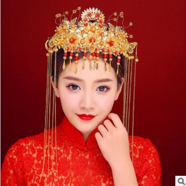 

новый свадебный головной убор невесты костюм коронет, Silver