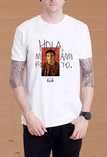 

BROCKHAMPTON футболка Hola Me llamo Roberto мужские 2018 моды с коротким рукавом бренд футболка О-о