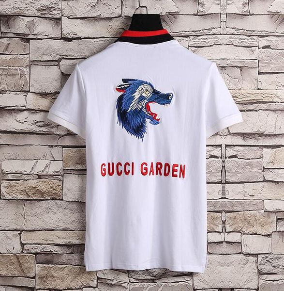 

JJ Polo футболка Марка вышивка футболки для мужчин Италия мода poloshirt рубашка мужчины