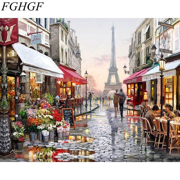 

landscape painting by numbers diy oil canvas painting wall art coloring by numbers digital home decor handpainted paint