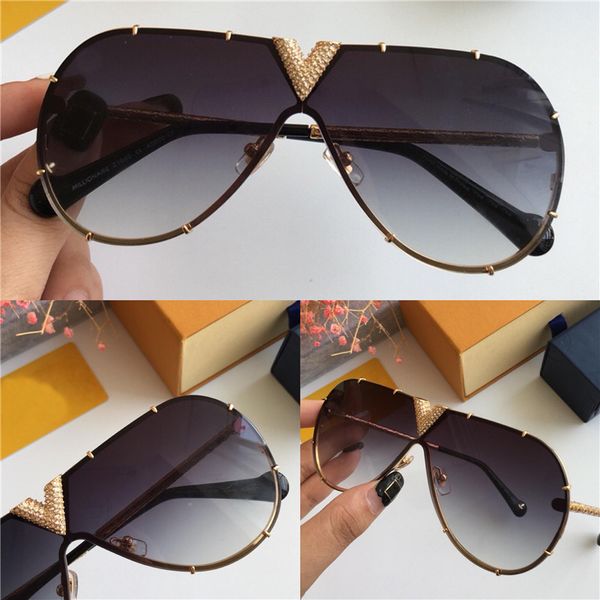 

design style sunglasses pilots frameless uv400 exquisite handmade protection selling 1060 diamond frame sunglasses, White;black