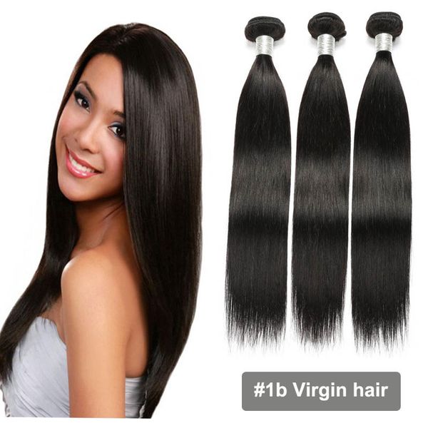Hair Bundles Straight Showjarlly Cuticle Aligned Virgin Hair