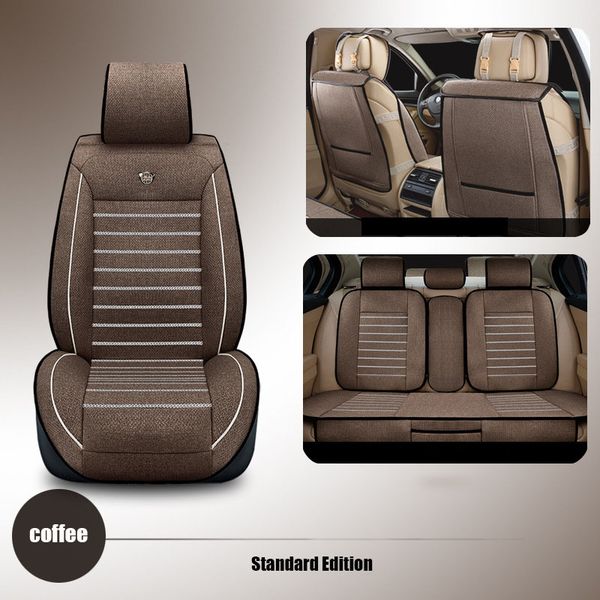 

universal linen car seat covers for solaris ix35 i30 ix25 elantra accent tucson sonata car accessories seat cushion