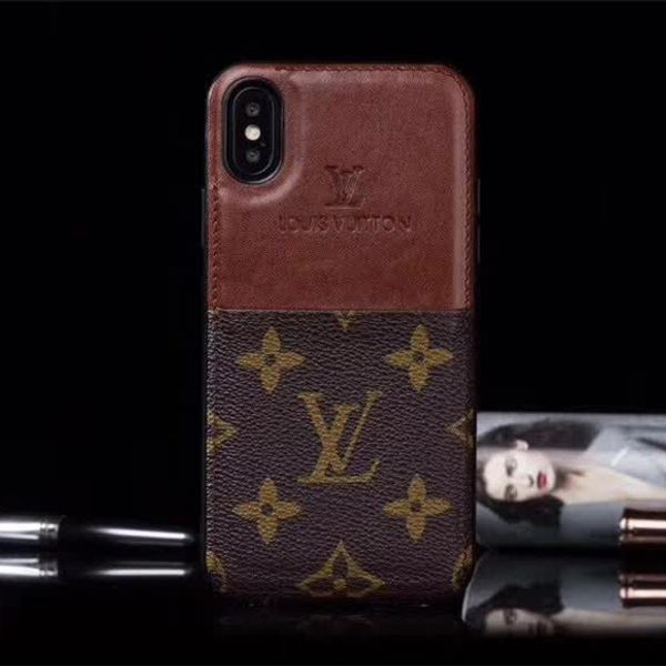 

Luxury Plug Card Phone Case for Iphone X XS XR Xs max High Quality Leather Cover Case for Iphone 6 6plus 7/8 7/8 Plus